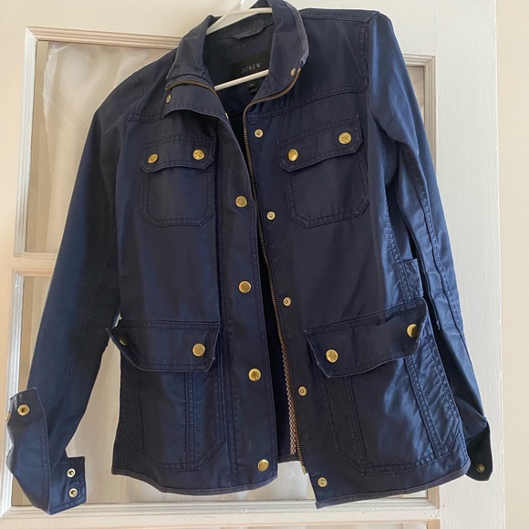 J crew downtown field jacket navy - Picture 2 of 2